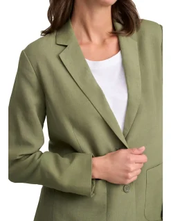 Linen Lyocell Blazer
