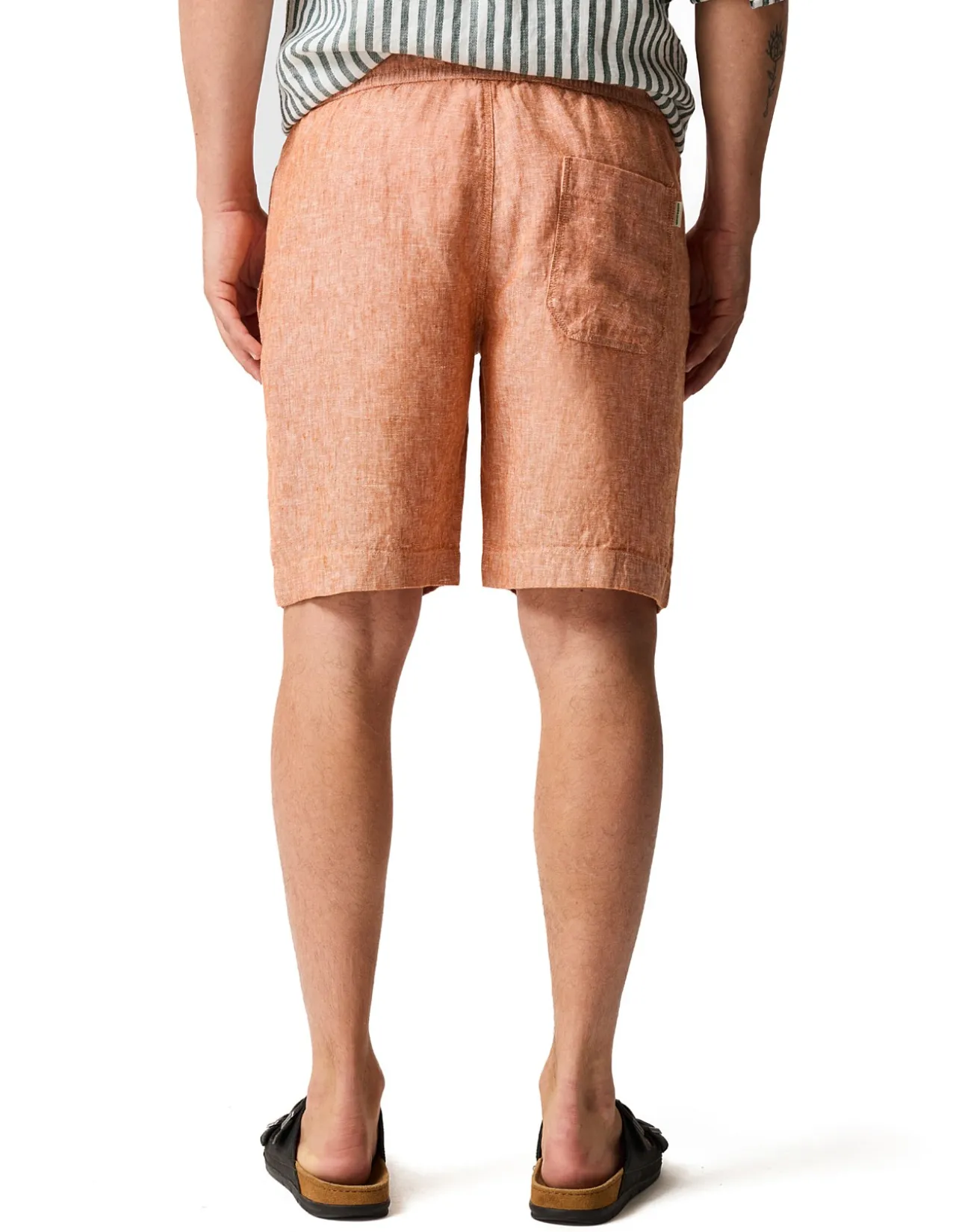LINEN 9" RESORT SHORT - YAM