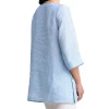 Linen Tunic - Chambray Cross Dye