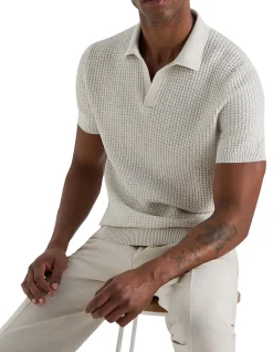 LINKS KNIT POLO