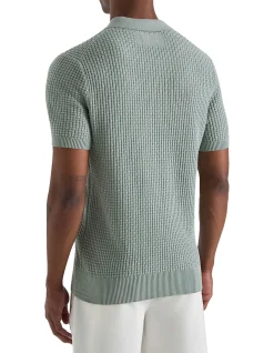 LINKS KNIT POLO