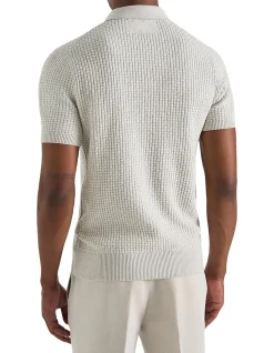 LINKS KNIT POLO