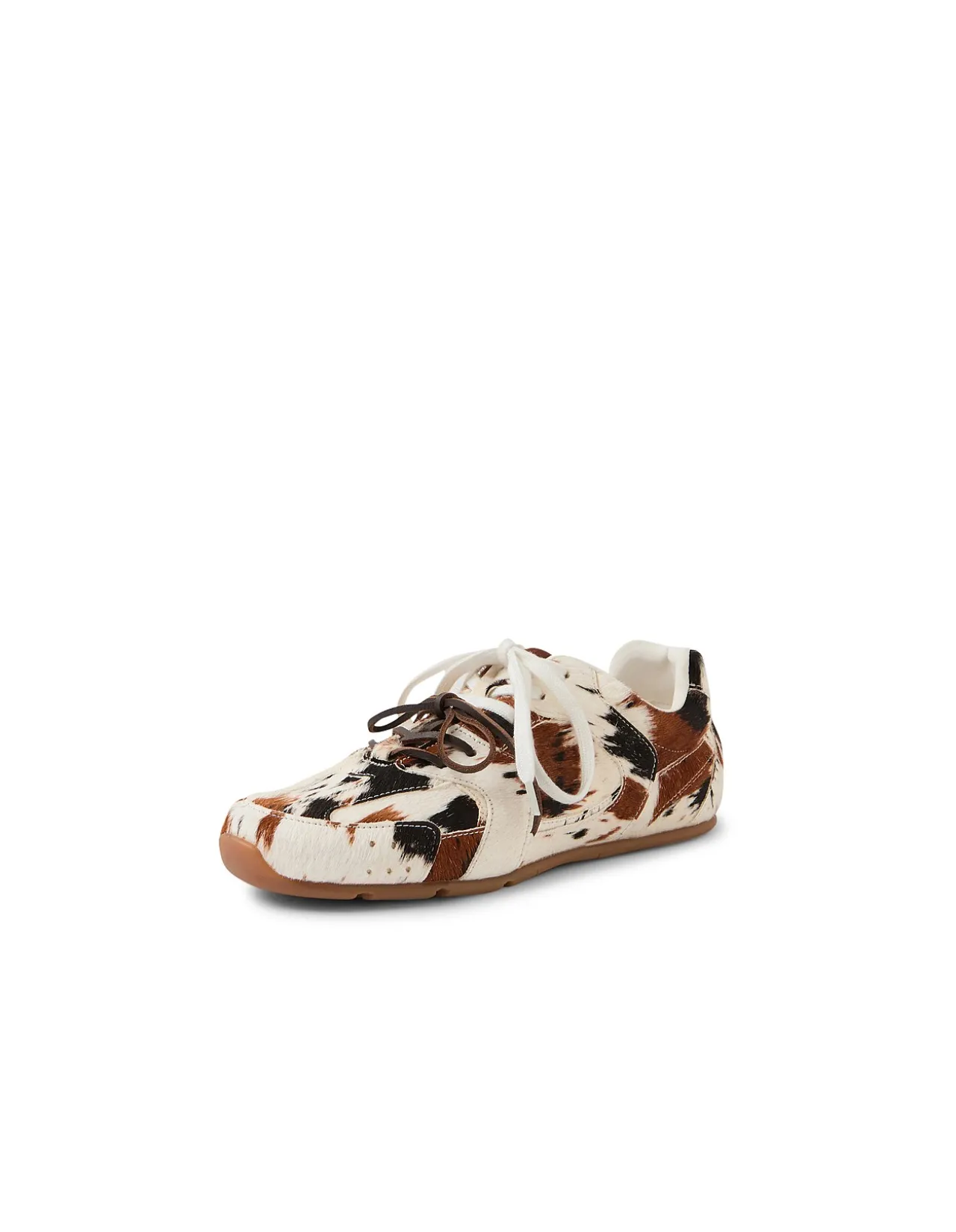 Lissel Double Bow Cow Pony Sneakers