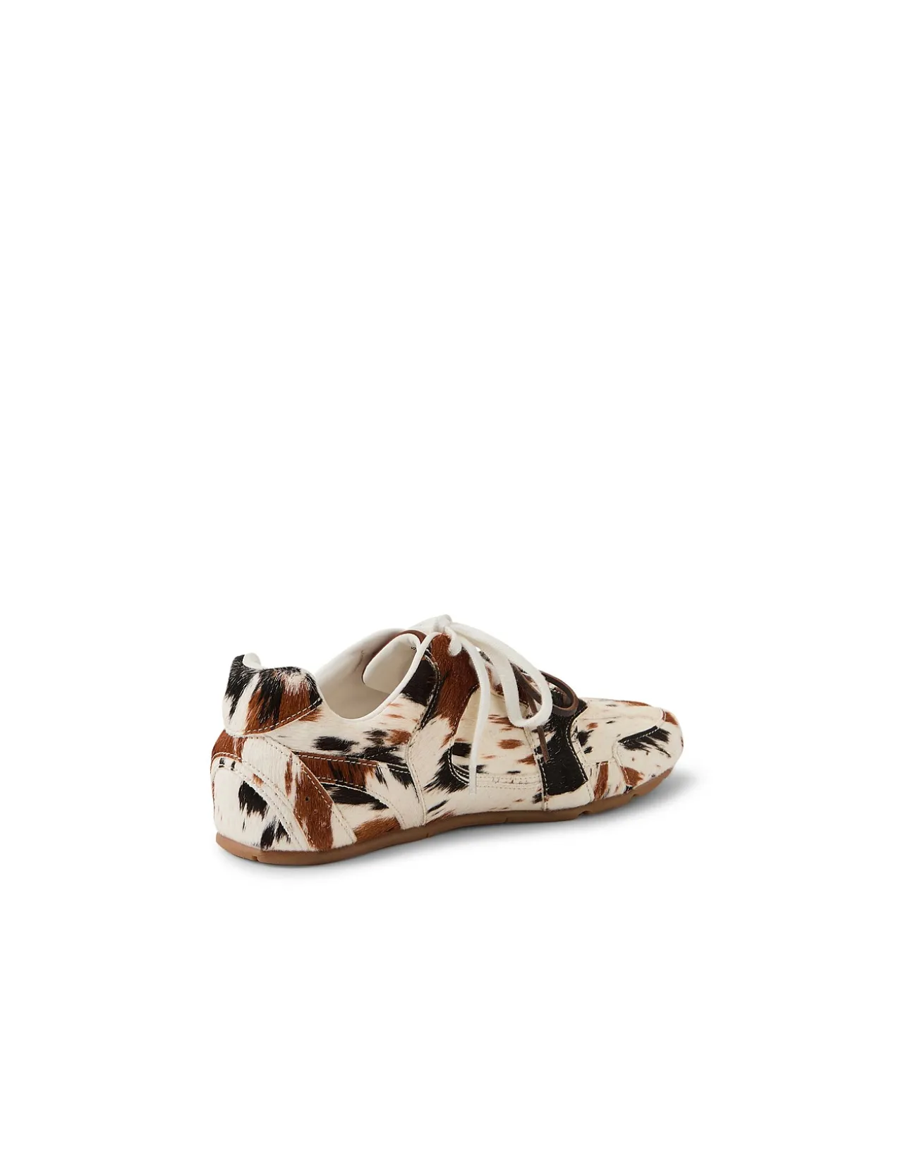Lissel Double Bow Cow Pony Sneakers