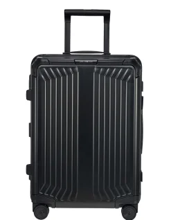 Lite-Box Aluminium 55cm Small Carry-On Suitcase Black