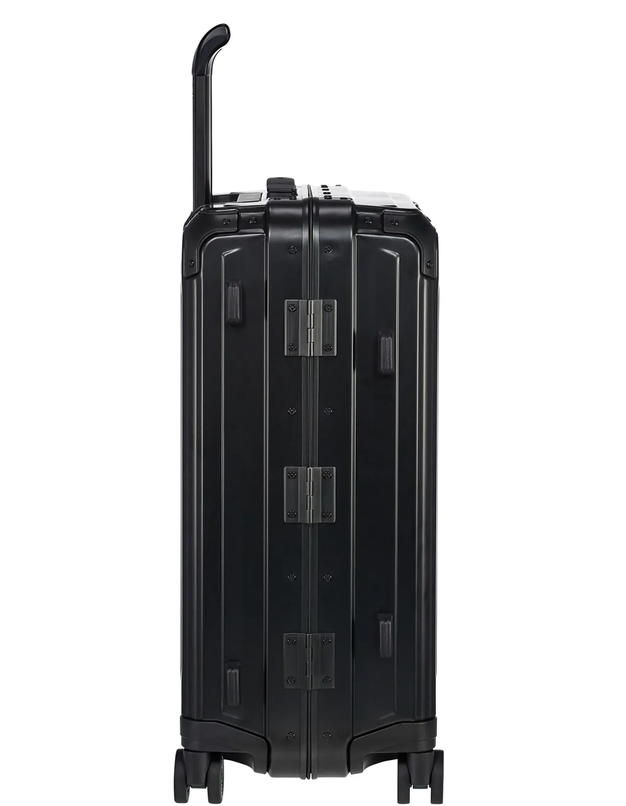 Lite-Box Aluminium 55cm Small Carry-On Suitcase Black