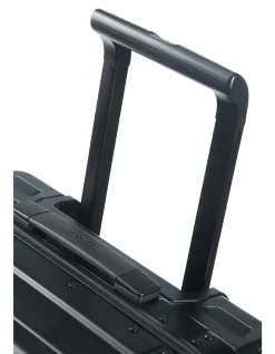 Lite-Box Aluminium 55cm Small Carry-On Suitcase Black