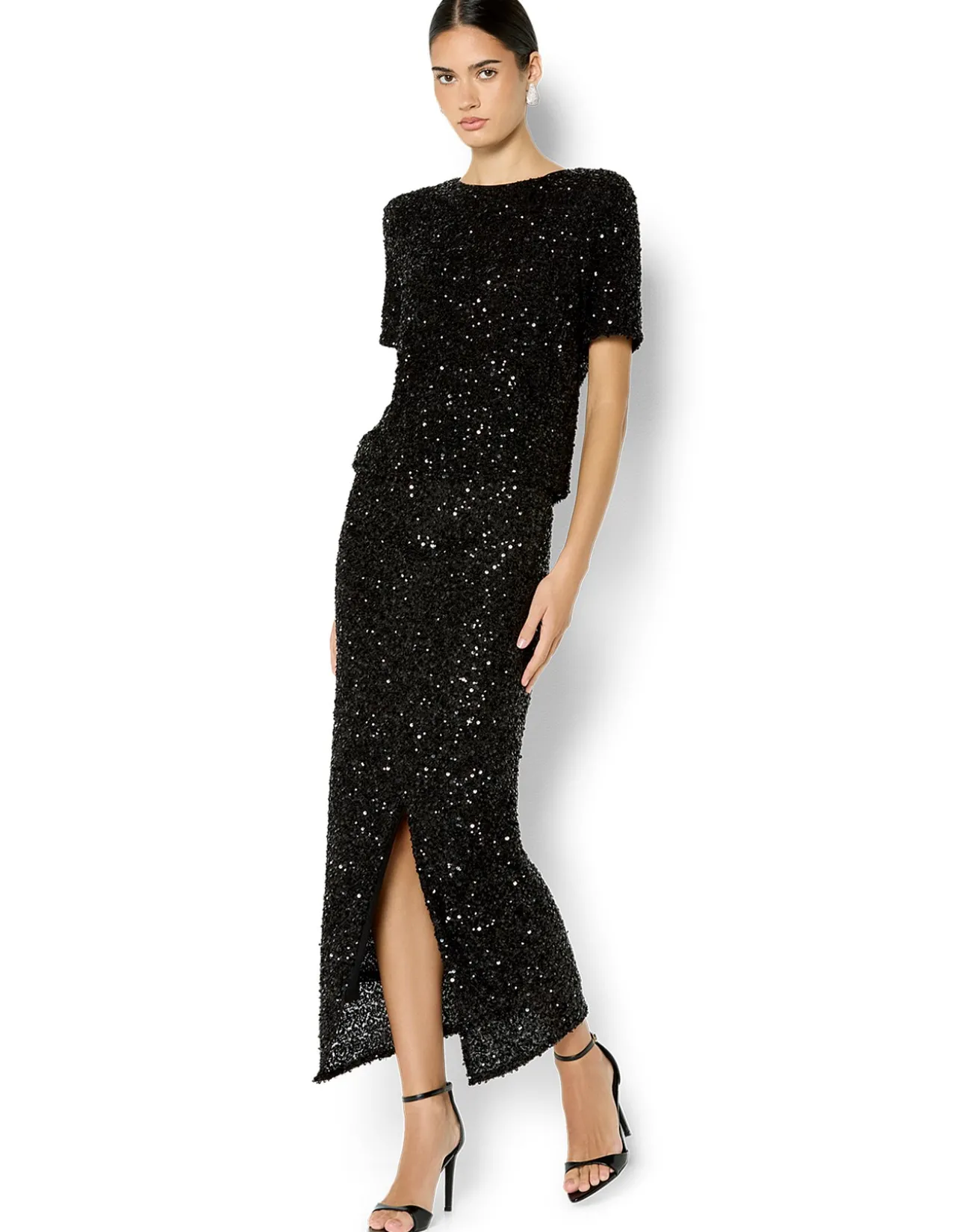 LIVIA SEQUIN SKIRT