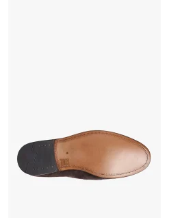 LOAFER SHOE - BROWN SUEDE