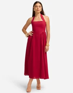 LOCKLEA MIDI DRESS