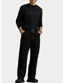 Logo Double-Knit Sweatshirt