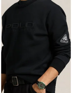 Logo Double-Knit Sweatshirt