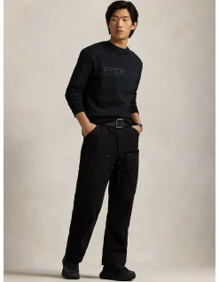 Logo Double-Knit Sweatshirt