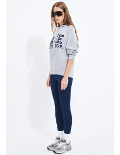 Logo Knit Hoodie