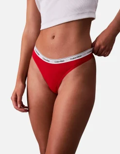 LOGO LOW RISE THONG