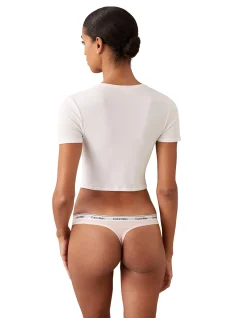 LOGO LOW RISE THONG