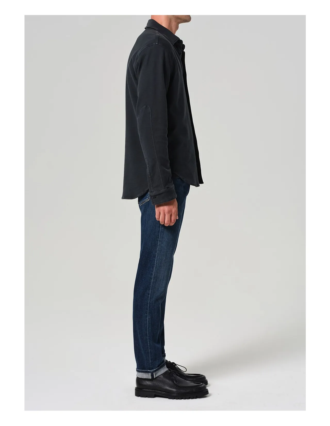 London Tapered Slim Dark Indigo Jeans