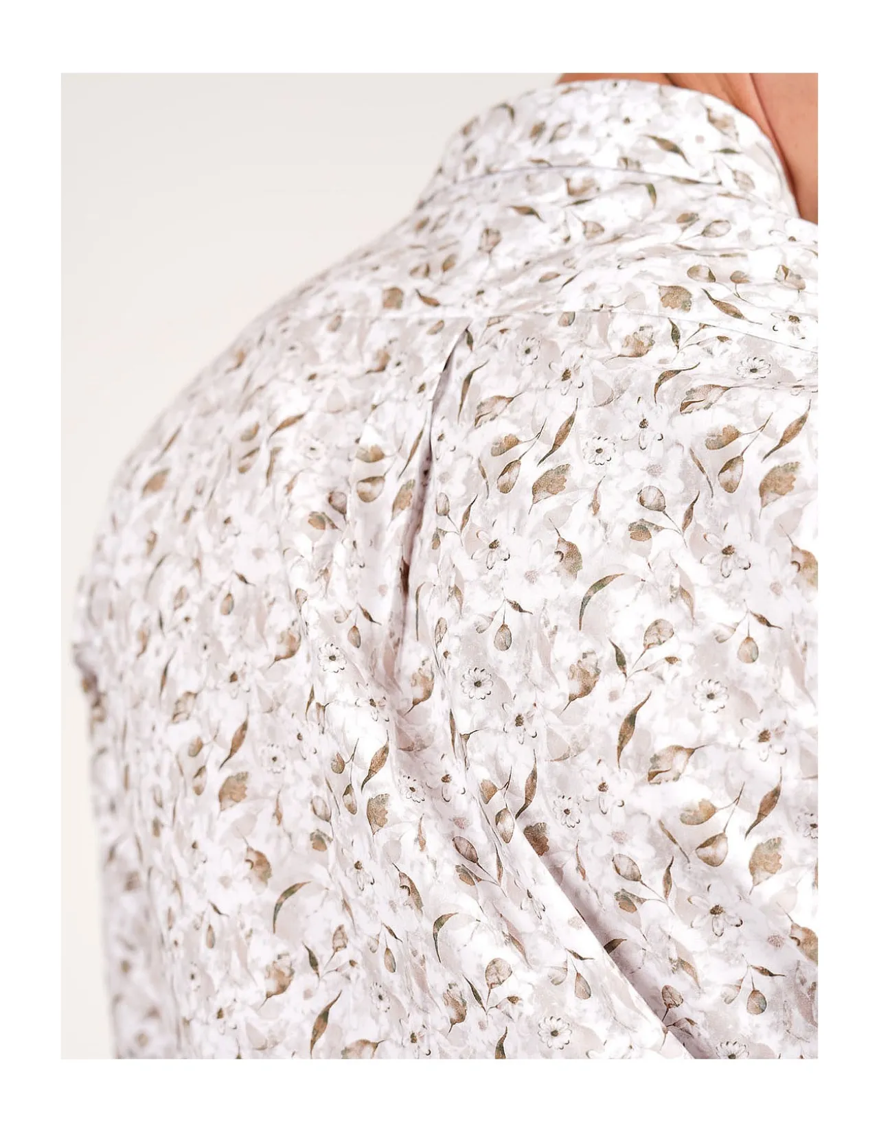 LONG SLEEVE ASPEN PEACHED COTTON SLIM FIT SHIRT
