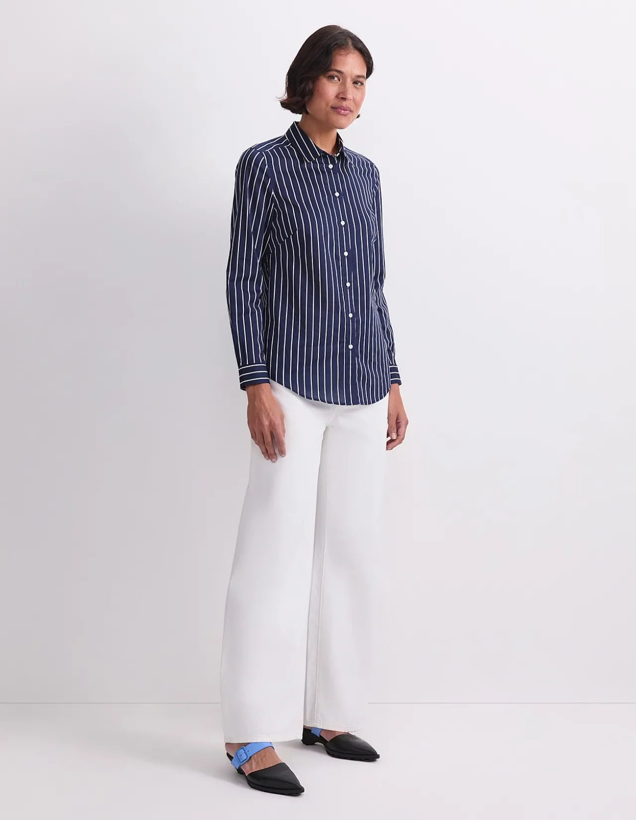 LONG SLEEVE LILY VOILE SHIRT