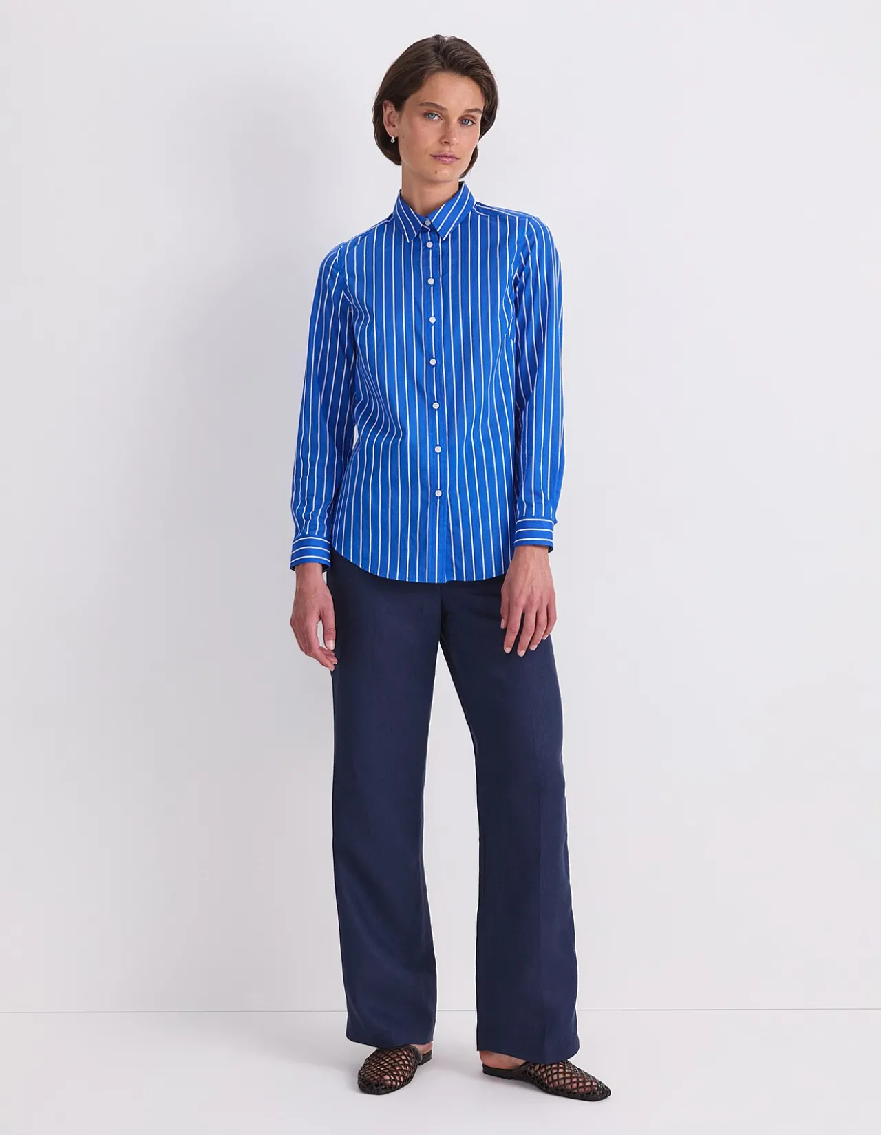 LONG SLEEVE LILY VOILE SHIRT