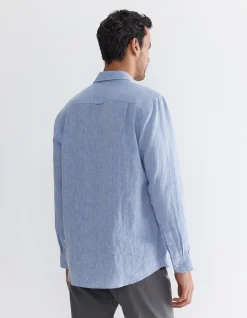 LONG SLEEVE LINEN SHIRT