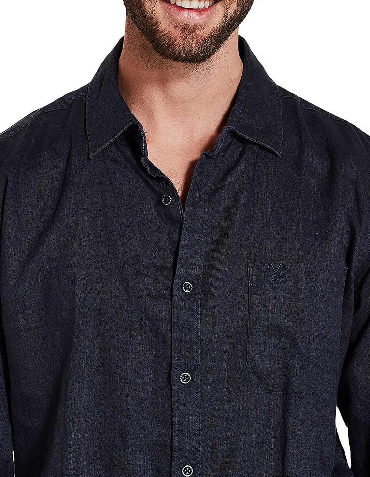 LONG SLEEVE LINEN SHIRT
