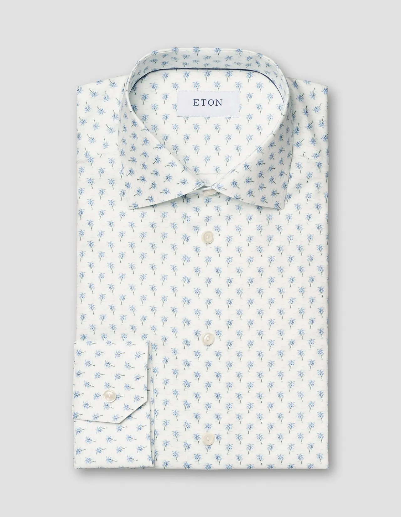 LONG SLEEVE PALM TREE SIGNATURE TWILL SHIRT
