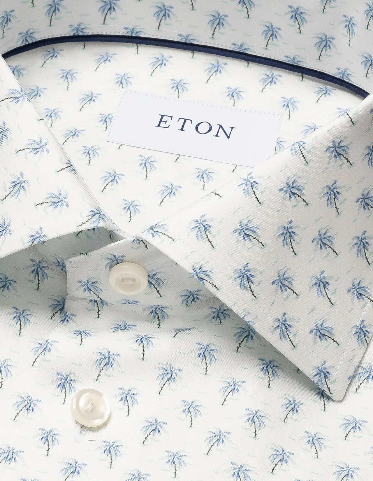 LONG SLEEVE PALM TREE SIGNATURE TWILL SHIRT