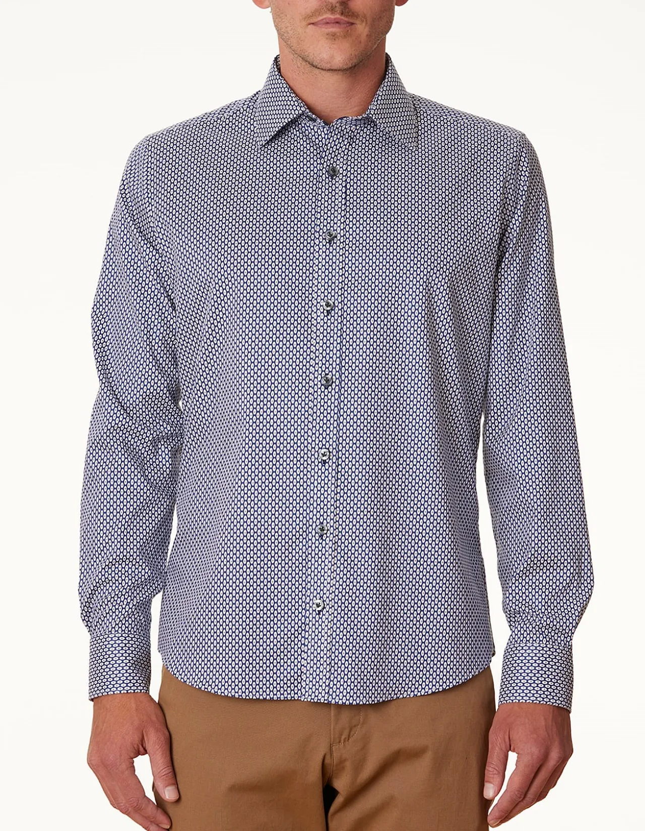 LONG SLEEVE SLIM FIT ARPRUTINO PRINT SHIRT