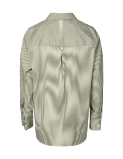 LONGLINE STRIPE SHIRT