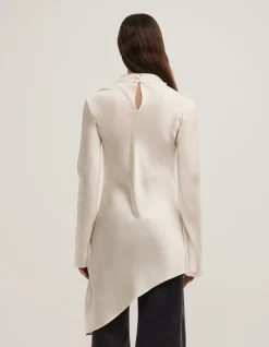 Long Sleeve Asymmetric Tunic Top