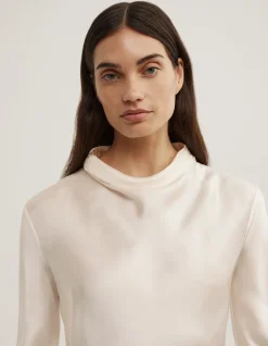 Long Sleeve Asymmetric Tunic Top