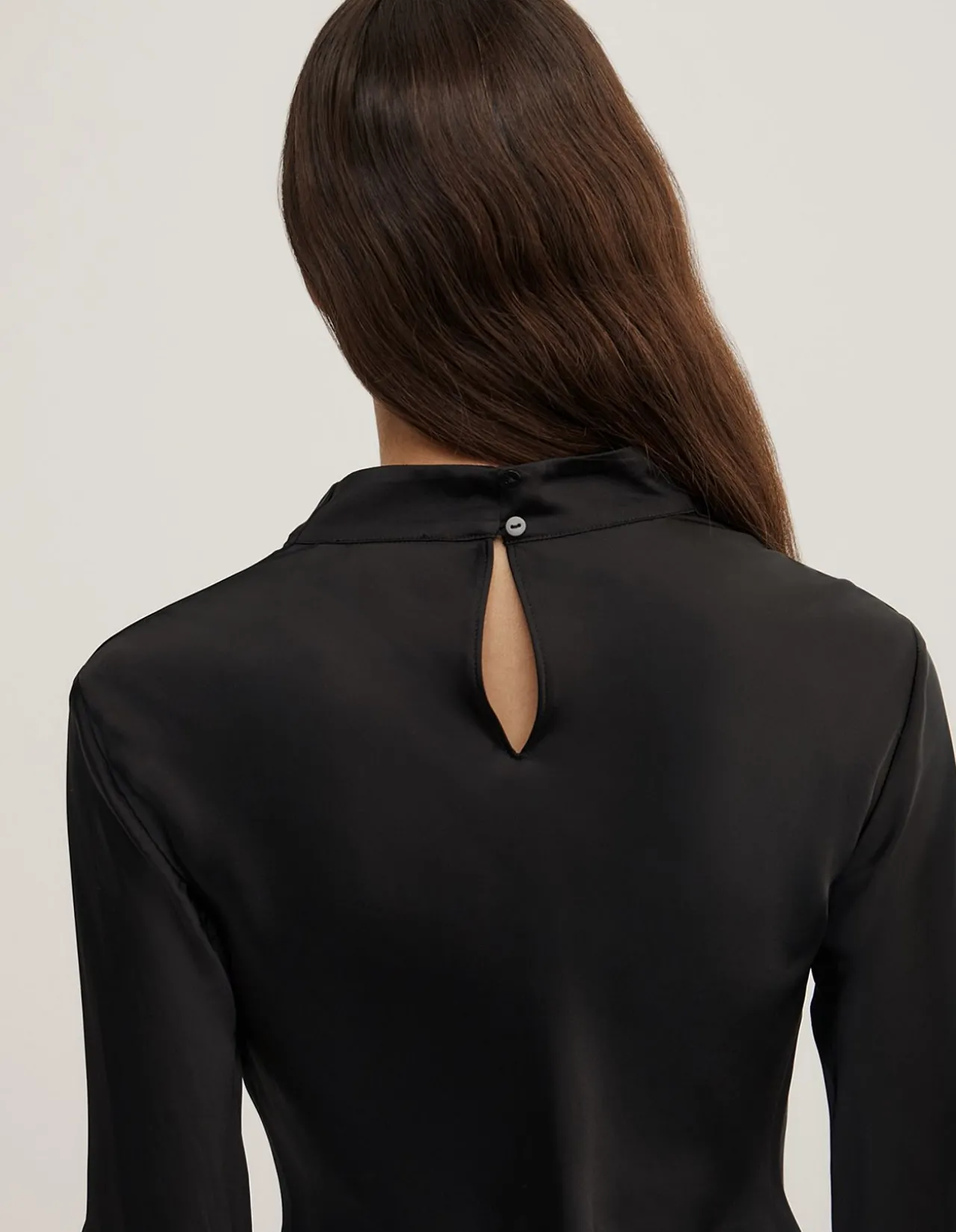 Long Sleeve Asymmetric Tunic Top