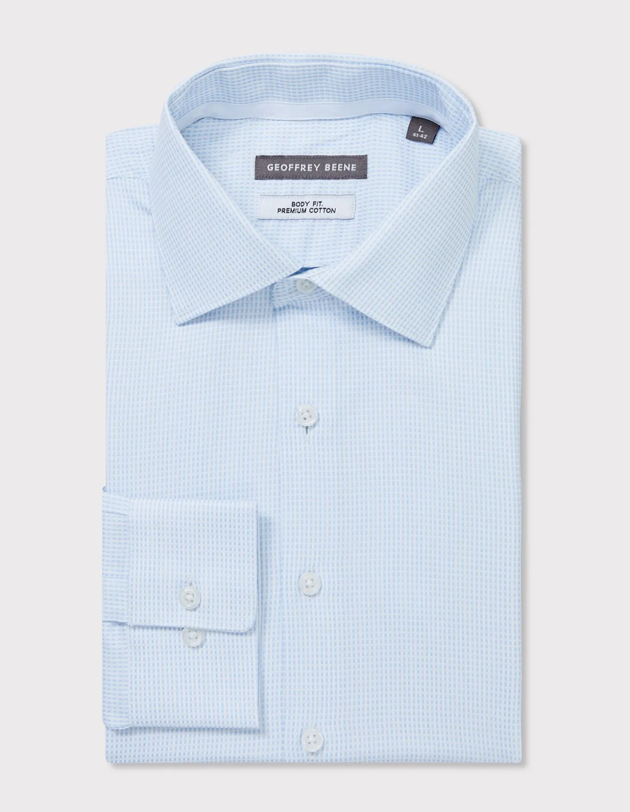 Long Sleeve BODY Dot Dobby Shirt