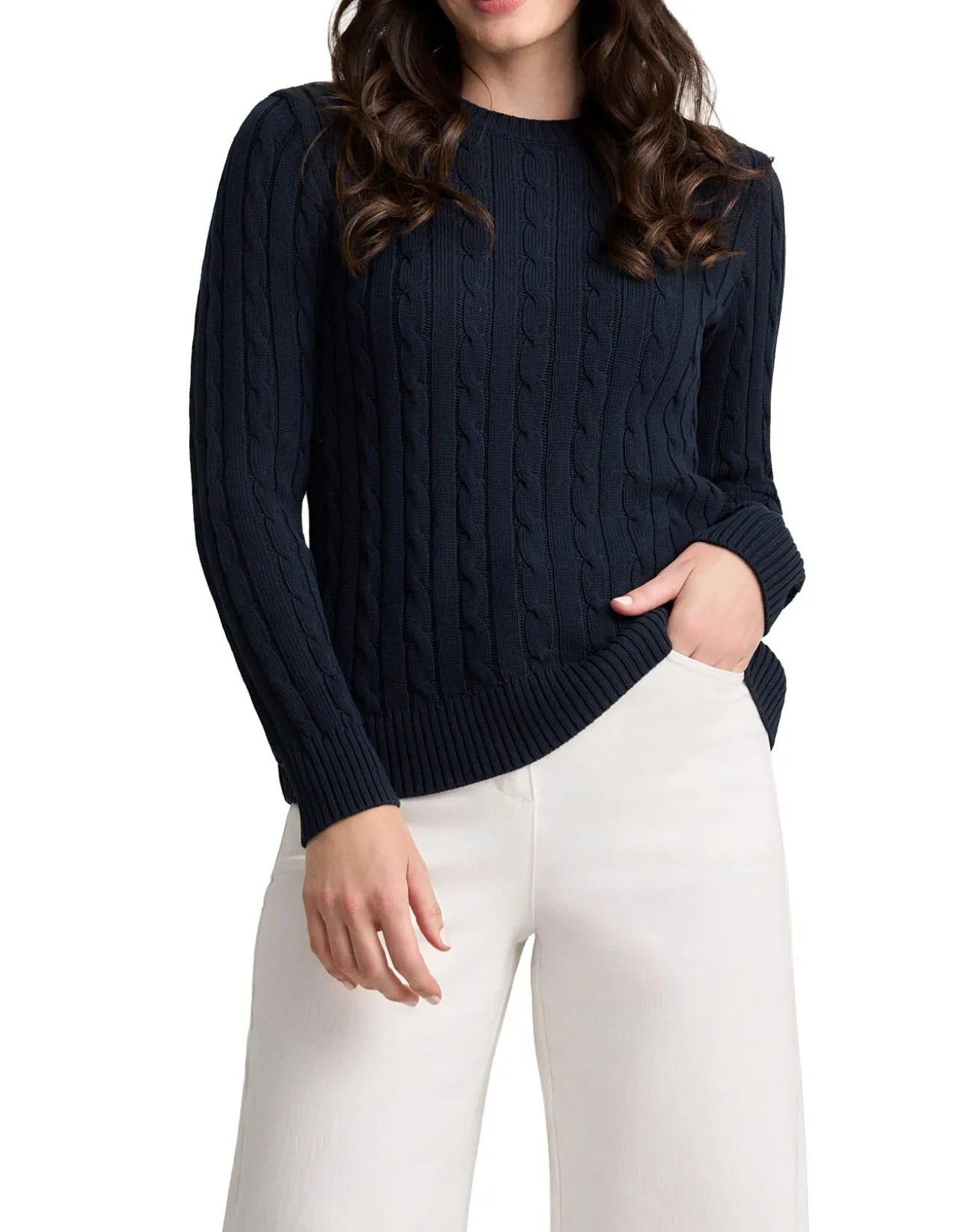 Long Sleeve Cable Knit