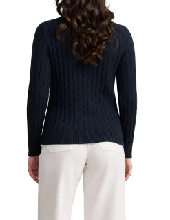 Long Sleeve Cable Knit