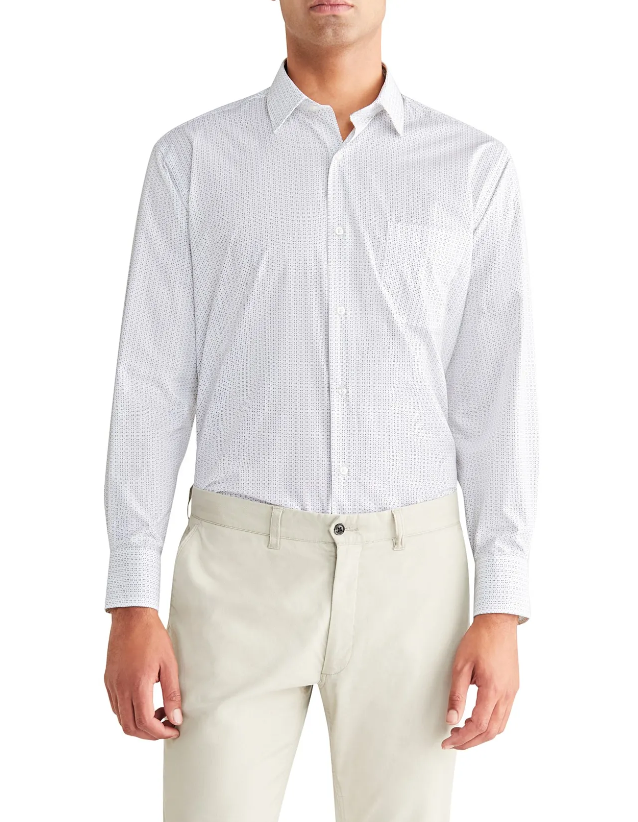 Long Sleeve Classic STAR Print Shirt