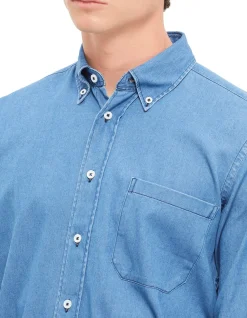 Long Sleeve Cotton Button Down Shirt