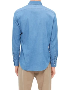Long Sleeve Cotton Button Down Shirt
