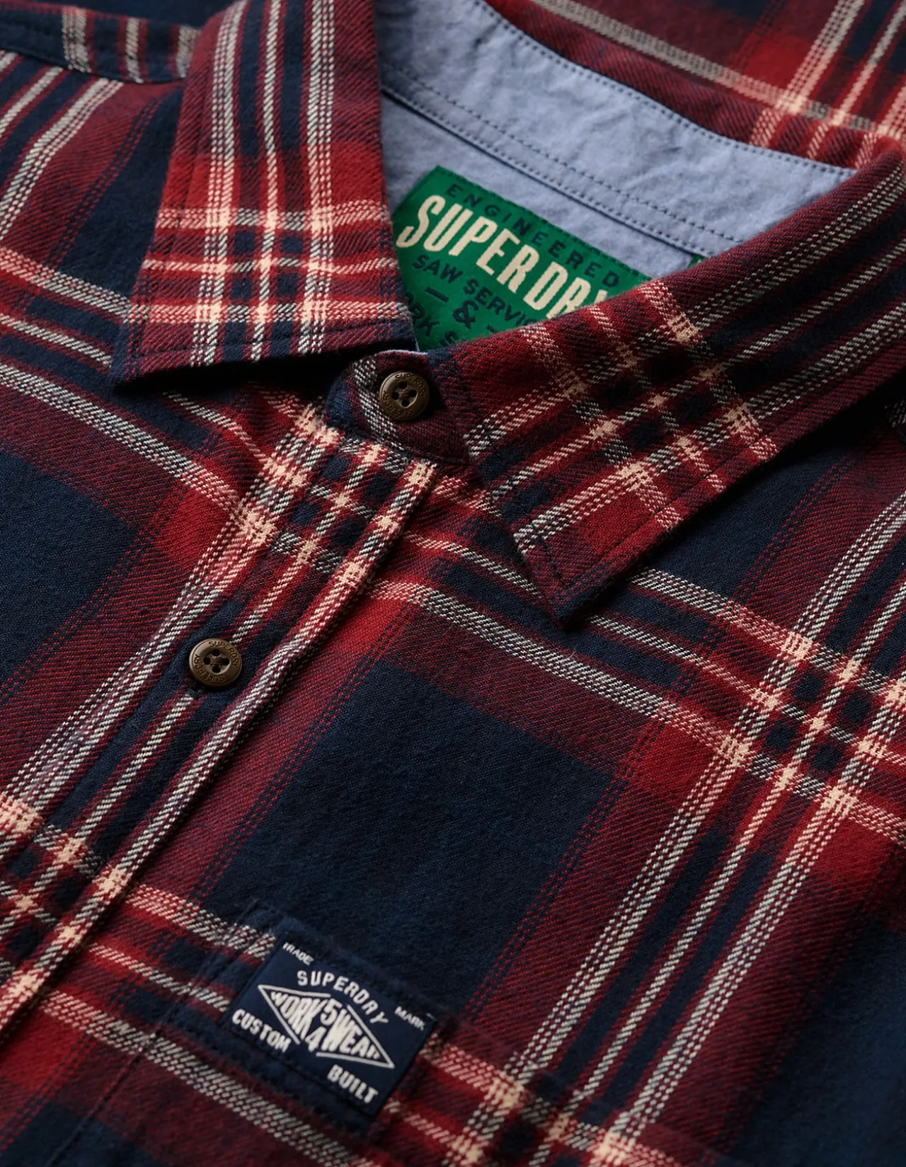 Long Sleeve Cotton Lumberjack Shirt