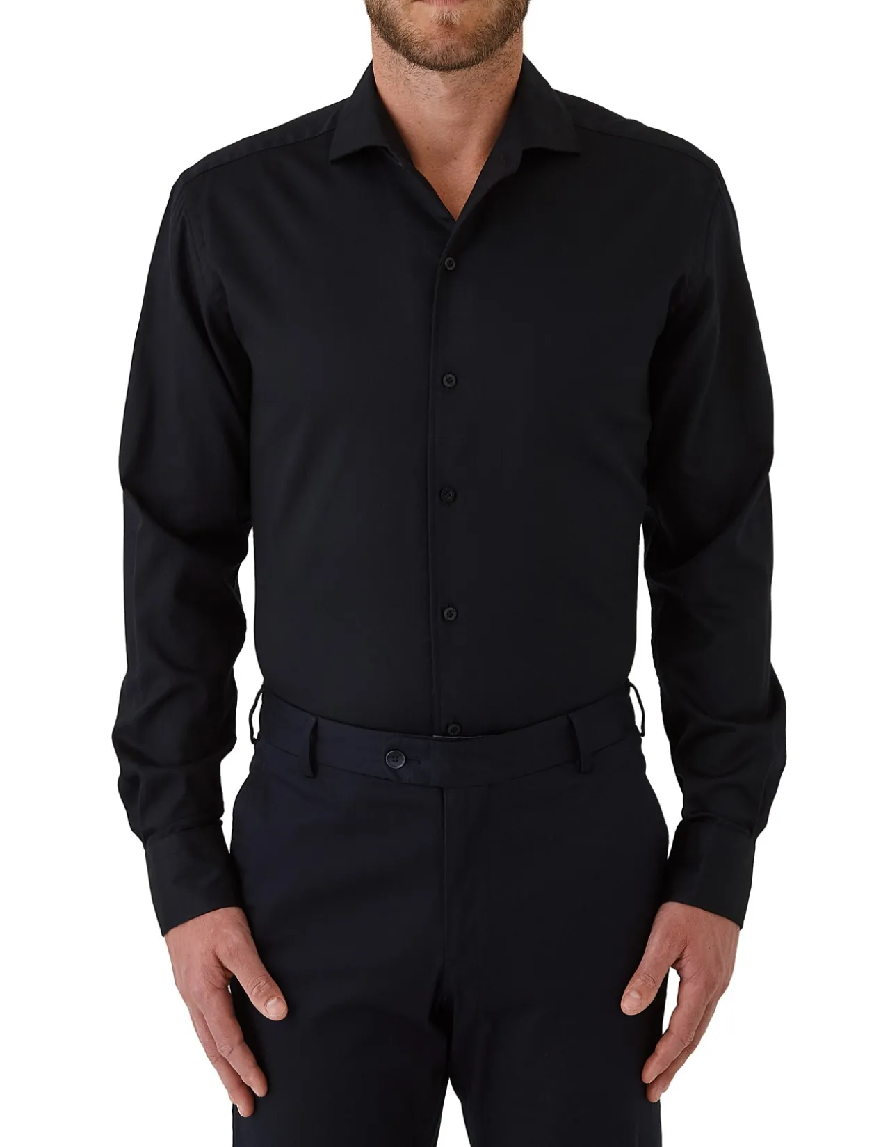Long Sleeve Diamond Dobby Shirt