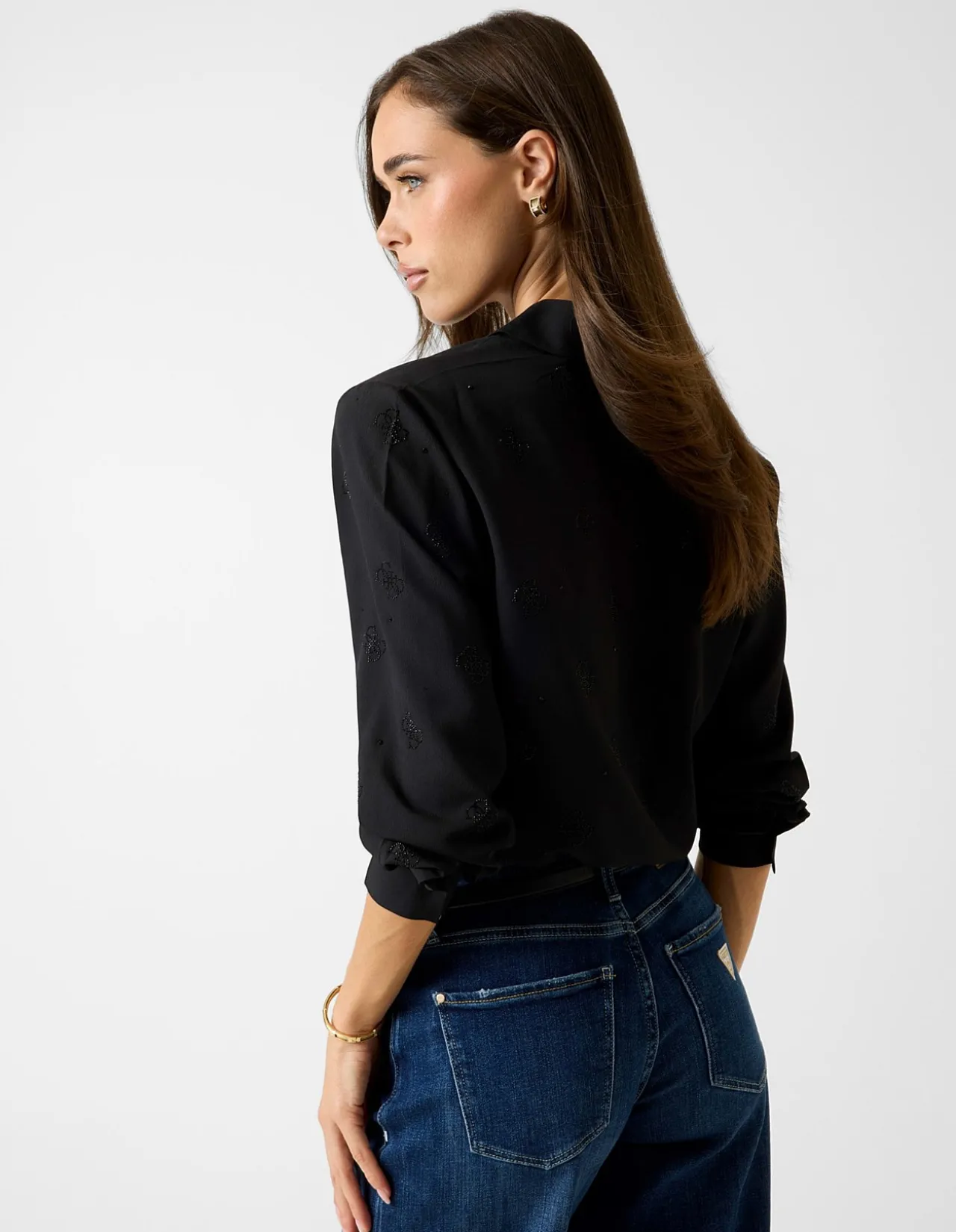 Long Sleeve Flore Logo Hotfix Shirt