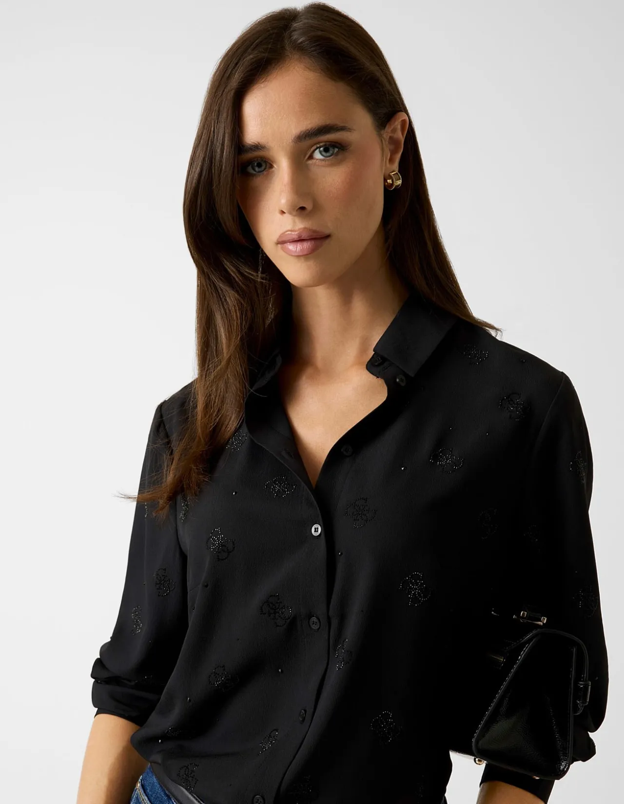 Long Sleeve Flore Logo Hotfix Shirt