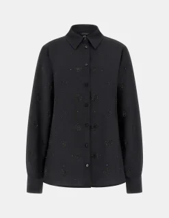 Long Sleeve Flore Logo Hotfix Shirt
