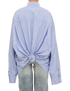LONG SLEEVE KNOTTED SHIRT