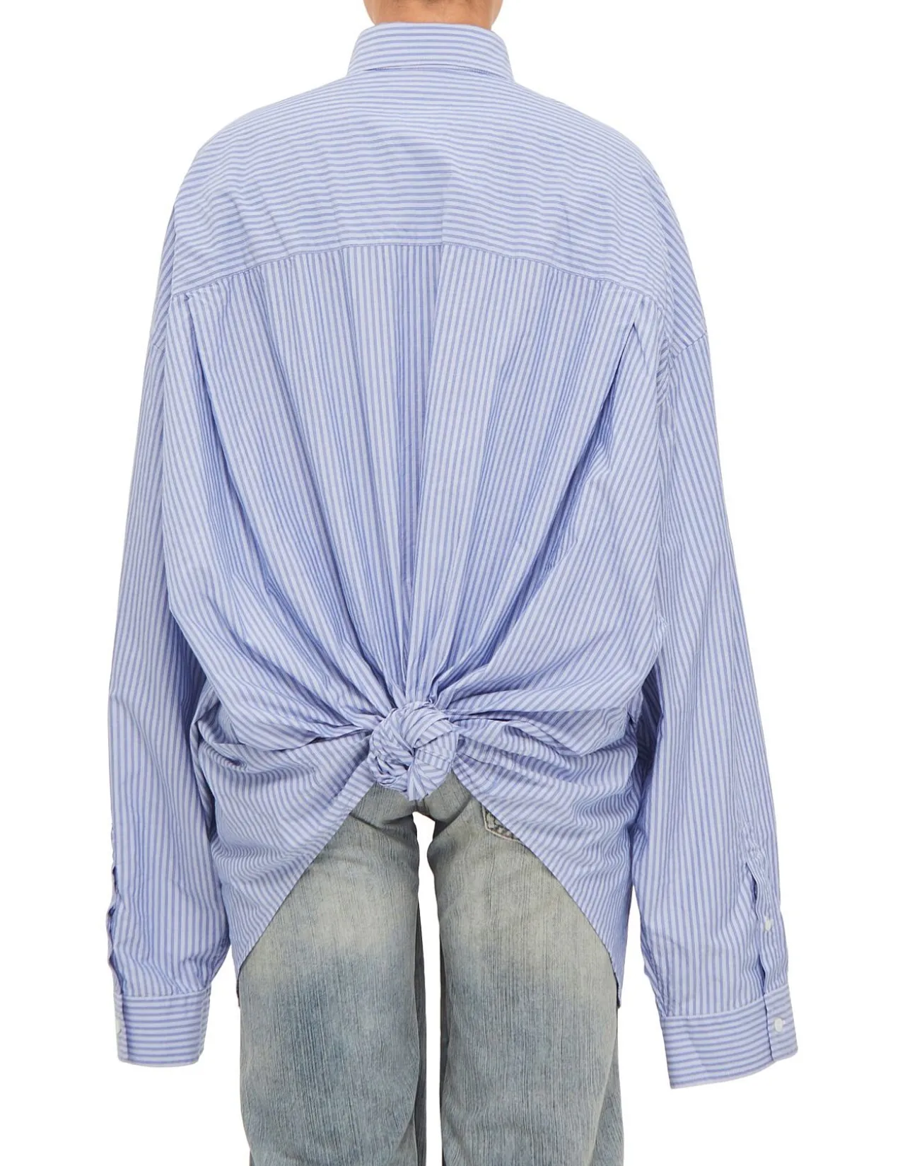 LONG SLEEVE KNOTTED SHIRT