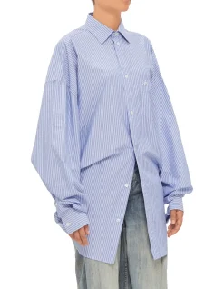LONG SLEEVE KNOTTED SHIRT