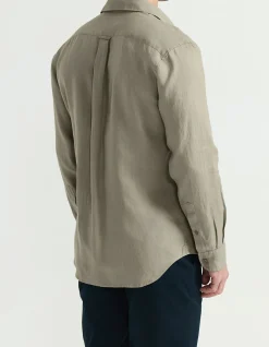 LONG SLEEVE LINEN SHIRT