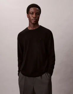 Long Sleeve 100% Merino Crew