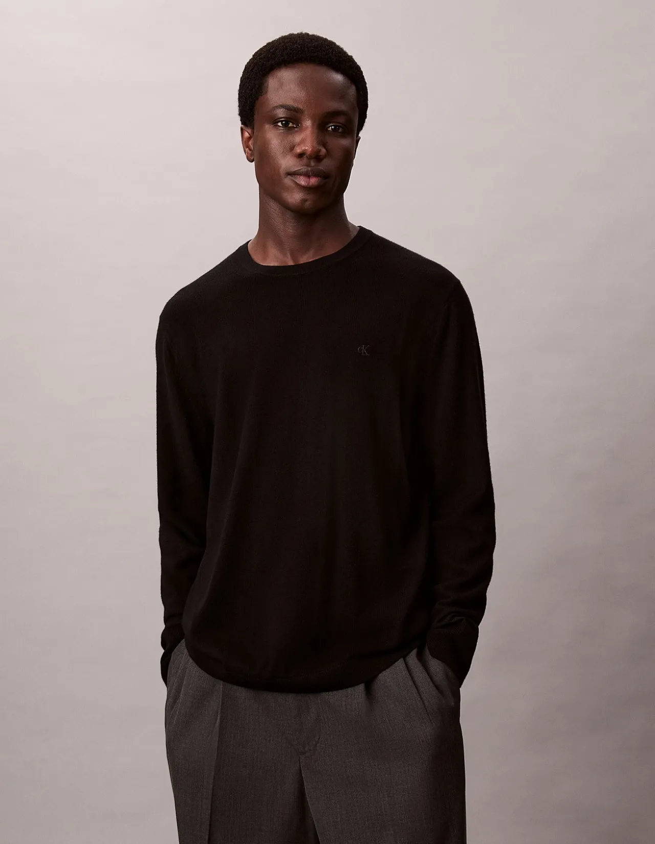 Long Sleeve 100% Merino Crew